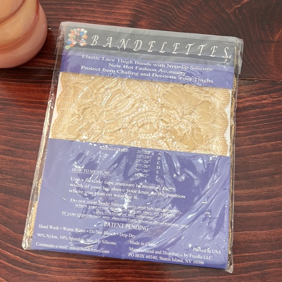 Bandelettes lace thigh bands - Picture 2 of 3